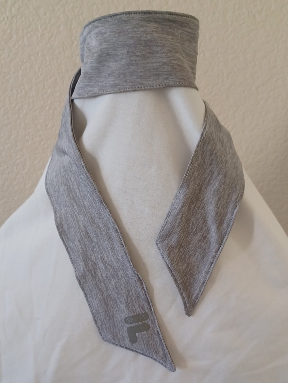 3/$25 SALE FILA Sport Headband Heather Gray Stretch 40½" Womens EUC